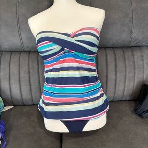 Ocean avenue strapless full coverage 2 piece swimsuit